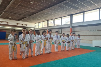 Compétition baby judo St Fons