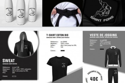 La boutique du Judo club