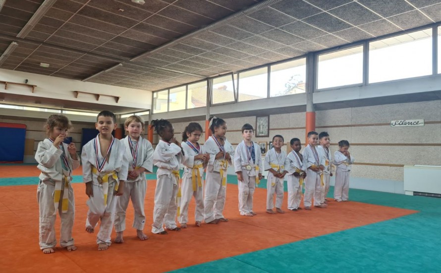 Compétition baby judo St Fons