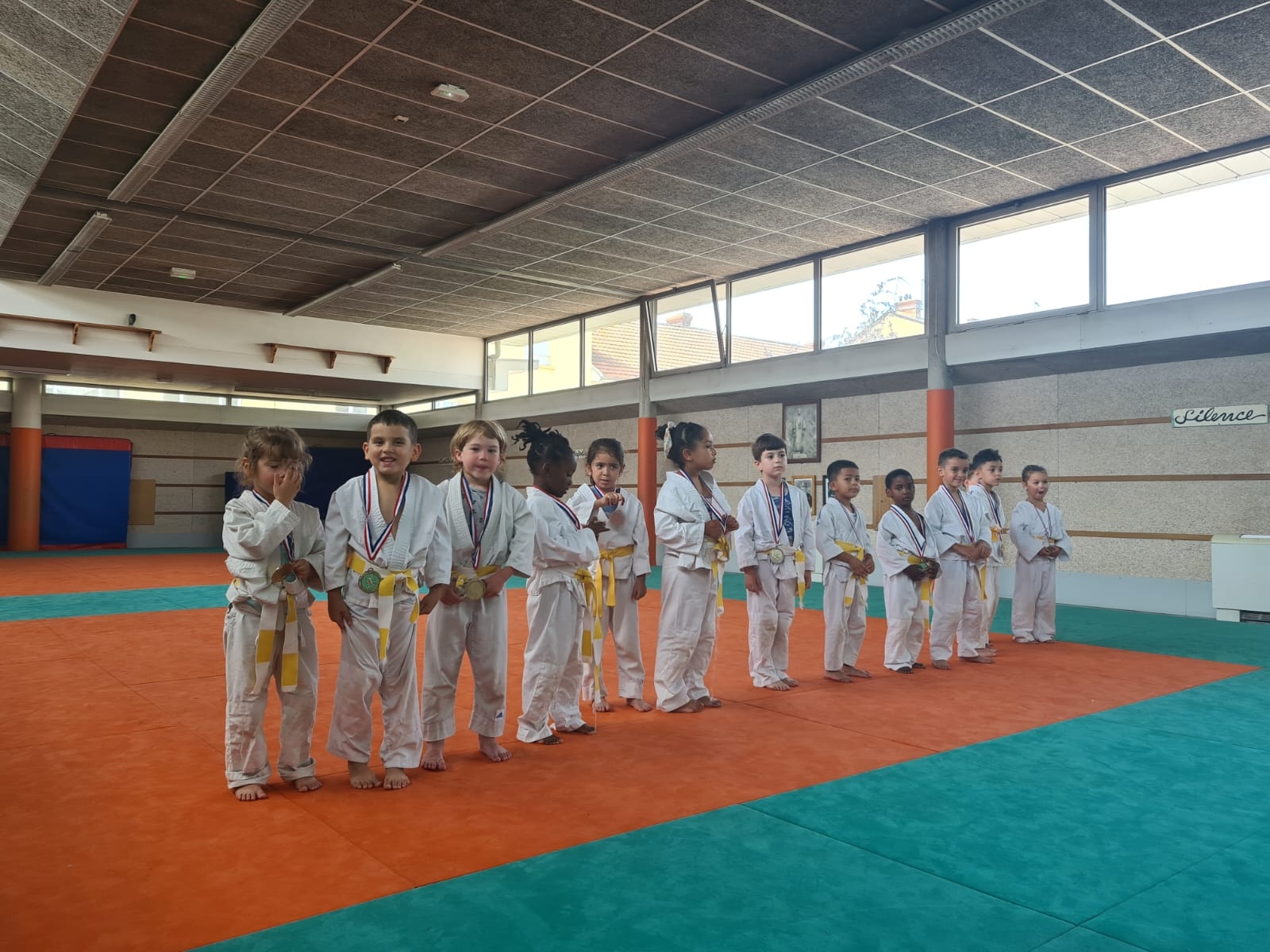 Compétition baby judo St Fons